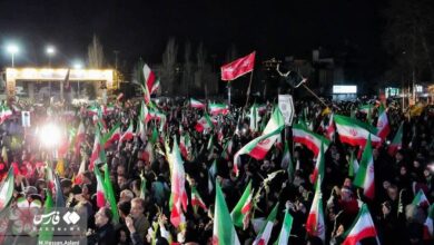 تصویر از راه پیمایی‌های شبانه